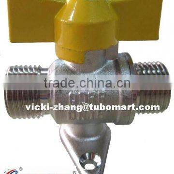 Natural gas valve for PEX AL PEX natural gas pipe Standard AS 4176.8-2010 ISO 17484-1:2006