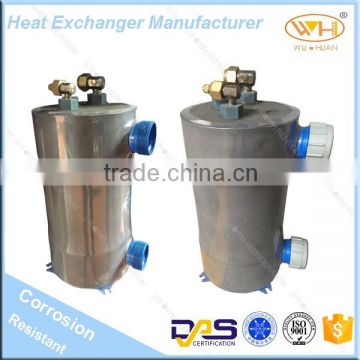 Plastic Swimming Pool Heat Exchanger,Spiral Swimining Pool Heat Exchanger