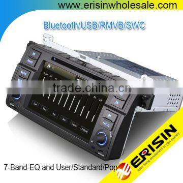 Erisin ES7246C 1 Din 7 inch Car DVD Player with GPS for E46
