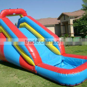 Family inflatable water slides