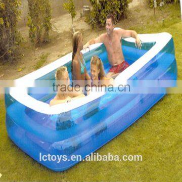 Inflatable swimming pool