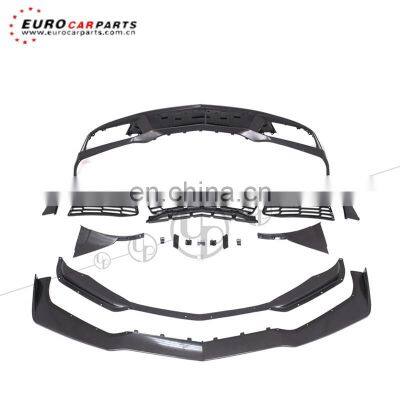 2018year C7 Front Bumper Fit for C7 ZR1 Style Bodykit pp Material Bumper photo-2