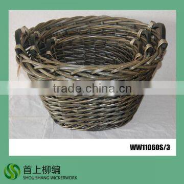 high quality willow laundry basket with low price