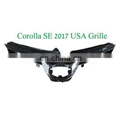 Front Bumper Grille for Corolla LE SE 2017 USA