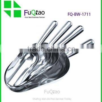 Wholesale High Quality Barware Bar Accessories functional aluminum ice scoop for bar