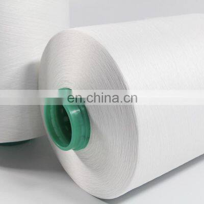 Polyester Filament Yarn Cheap Price Polyester Yarn Dyeing Cone 150/48 Dyed Color Textured Dty Yarn photo-2