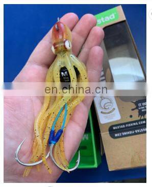 High Quality 60g-340g Soft Plastic Mustad Octopus Lure With Jigging Hook photo-4