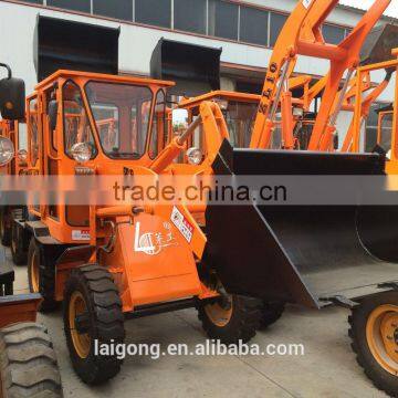 Wheel loader with side dump bucket wheel loader; small garden tractor loader for mine, building