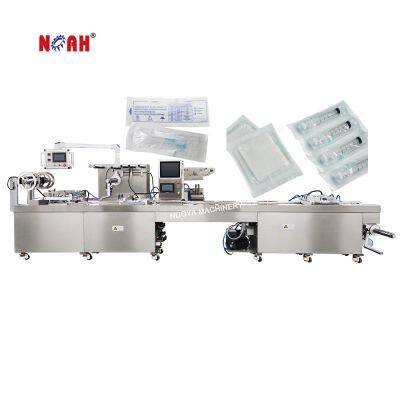 DPB420 Medical Syringe Packaging Soft Plastic Needle Blister Packing Machine Automatic for Injector