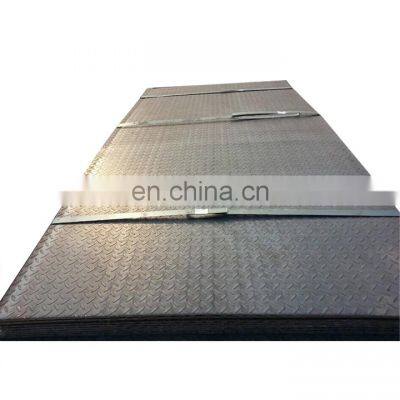 mild steel plate checkered floor plate diamond pattern