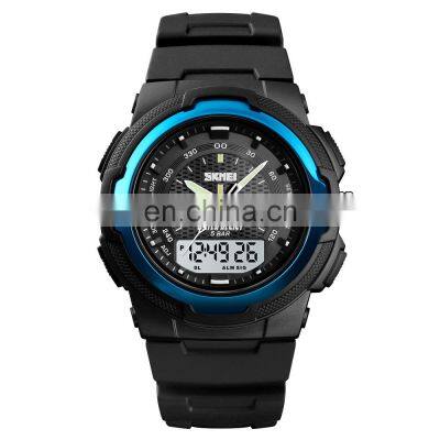 Skmei 1454 mens diver watch abs plastic digital alarm clock water proof wristwatches