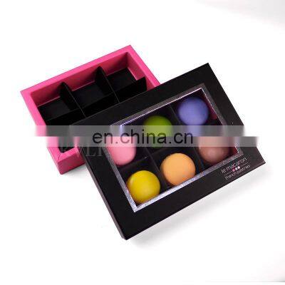 KALI Luxurious Macaron Box Wholesale Supplier of Clear Macaron Packaging Box