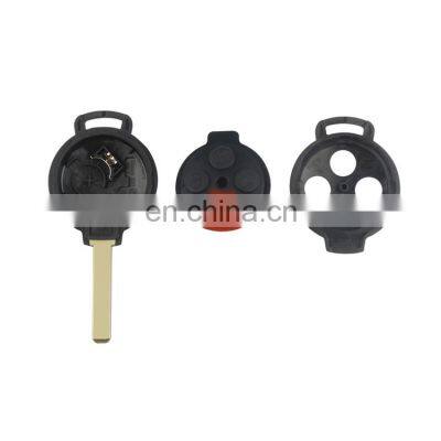 3+1 Buttons Remote Smart Car Key Shell Case Holder For Mercedes Benz Smart Auto Key photo-4