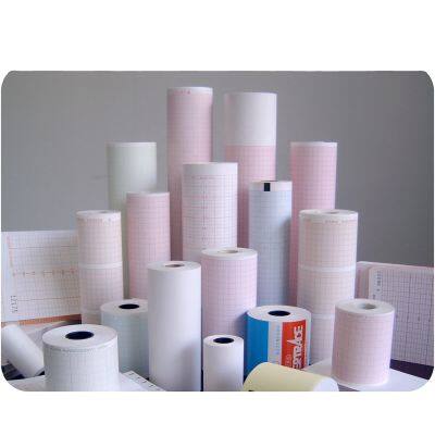 20*80mm 3 6 12 Channel Thermal ECG Paper Roll photo-2