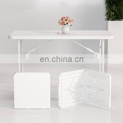 Popular Easy Take Suitcase Triangle Stable BBQ Folding Picnic Cheap Outdoor Folding Table for outdoor and indoor