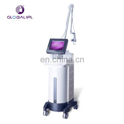 Globalipl CO2 Fractional Laser machine Device handheld 2021 the best scar and acne removal found in tanzania