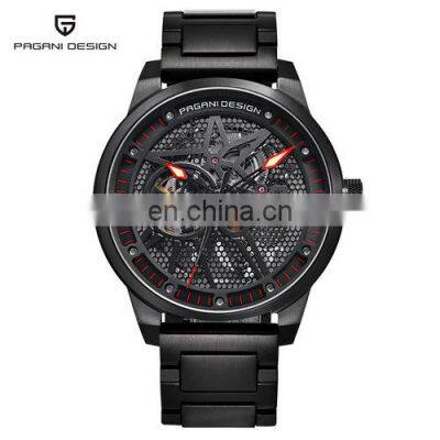 Pagani Design 1625 Best Men Formal Self Wind Mechanical Watch Men's Alloy Automatic Movement Stainless Steel Analog Display 2018