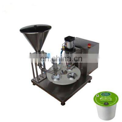 Coffee Capsule Making Filler and Capper/Cup Sealing Machine, retort cup Filling Sealing Machine