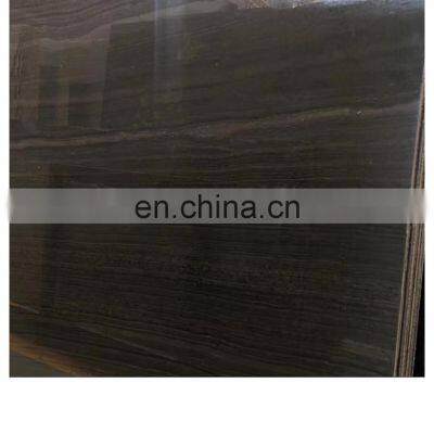 cheap price black wooden marble slab