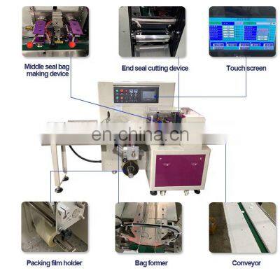 High Speed Automatic Surgical Medical Disposable Mask Pillow Packing Machine photo-2