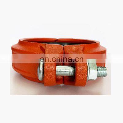 Fire Engineering Accessories Groove Steel Clip Puddle Flange Pipe Price Din1200 Ductile Iron Pipe clamp fittings