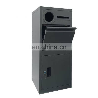 Large Freestanding Apartment Lockable Parcel Drop Box with Combination Code Lock parcel box