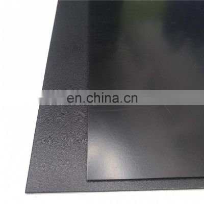 5mm thick black/ beige ABS plastic sheet with Factory price