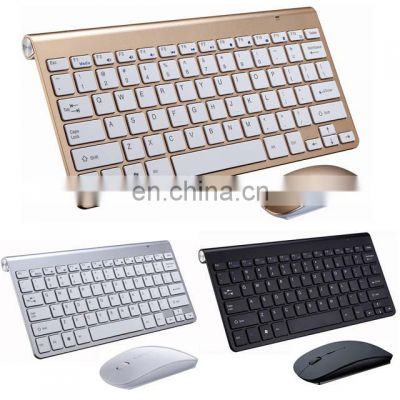 Mini Portable Wireless Gaming Mechanical Keyboards Mouse Combos