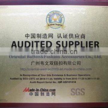 SGS factory cerificate