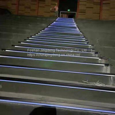 hina manufacturers wholesale Cool white linear light stair light under the floor rubber stair light in the auditorium