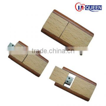 hot sell wooden bamboo usb flash drive for gift