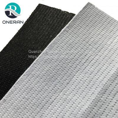 China supplier 14F black rpet stitchbond non-woven fabric for mattress interlining