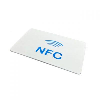 Cheap Price NFC Chip Blank Smart Card CR80 Contactless Smart Card For Access Control photo-3