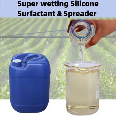 Agricultural Spray Adjuvant of Organosilicone Polyether Modified Trisiloxane