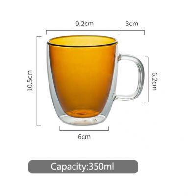 whole sale glass coffee mugs