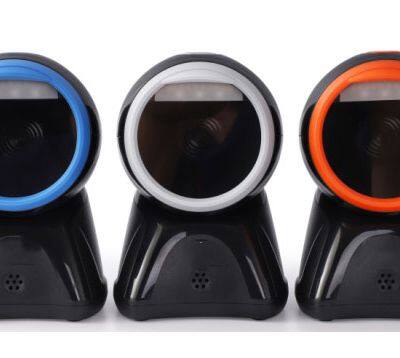 Cheap Barcode Scanner Platform Wired Omnidirectional Automatic 2D Desktop Barcode Scanner Supermarket photo-5