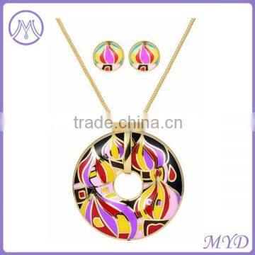 Fashion Jewelry Set Copper Enamel Jewelry photo-2