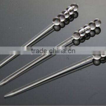 disposable plastic fruit needle