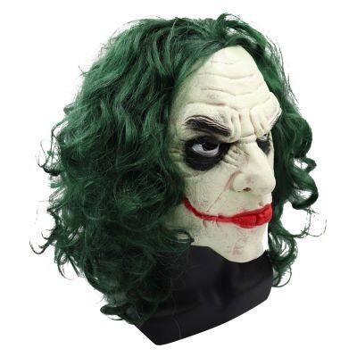 DC The Joker Mask Halloween Horror Theme Party Cosplay Killer Clown Latex Caps Masks photo-4