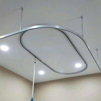 Hospital aluminum alloy infusion rail, curtain rail