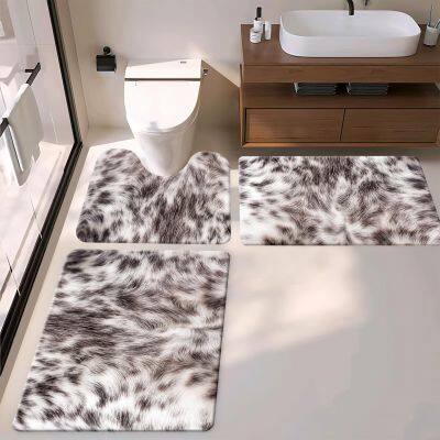 Anti-Fatigue Toilet Mat – Thick Cushioned Non Slip Waterproof Comfort Floor Mat for Bathroom Toilet photo-3