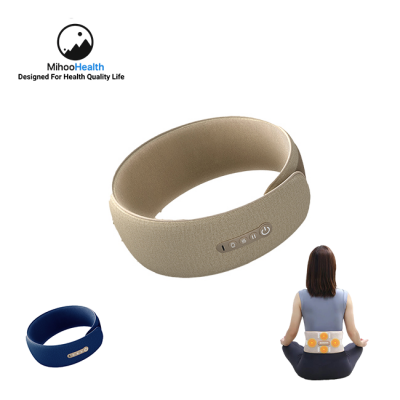 Portable Lumbar Massager Belt With Air Pressure and Heat Therapy MH-BY43