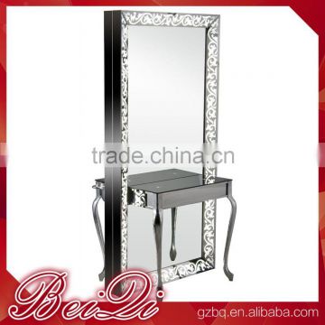 Beiqi 2016 New Products Rectangle Barber Shop Salon Mirror Hair Salon Unit Mirror Salon Furniture Mirror Station