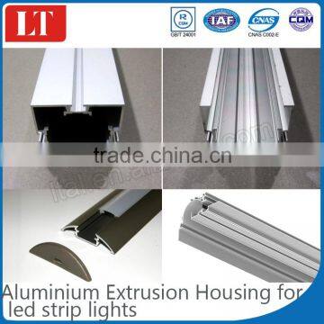 hot sale aluminium profile led strip housing for aluminum pcb for led