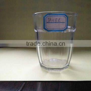 200ml clear glass cup, water cup