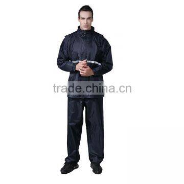 Motorcycle Reflective Yarn Raincaot Pvc Rain Suit photo-2