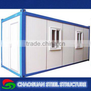 Light steel structure prefabricated 40 feet container house made in china