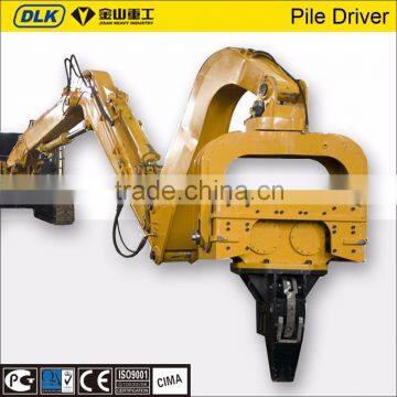 pile drilling machine attachment for excavator