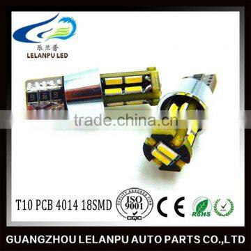 Super Bright Auto Led Interior Lamp T10 4014 18SMD Canbus Led Light for Car photo-3