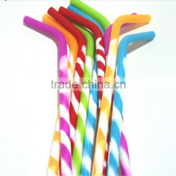 Silicone drinking straw non toxic reusable food grade silicone Straws